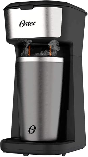 Cafeteira Oster 2Day Inox 2 em 1