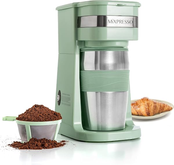 Mixpresso Cafeteira 2 em 1 com Caneca de Viagem 400 ml